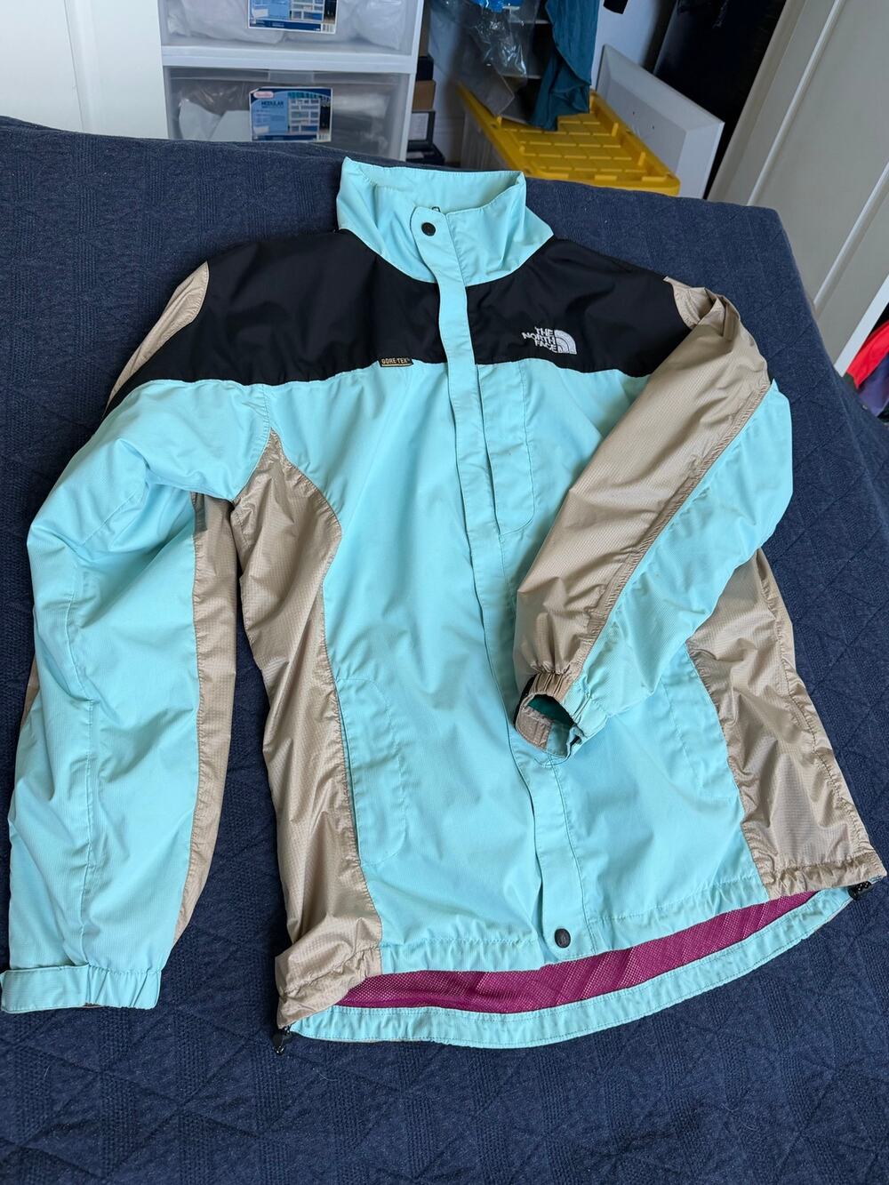 The North Face Gore-Tex XCR Women’s XL Y2K Colorblock Shell Jacket